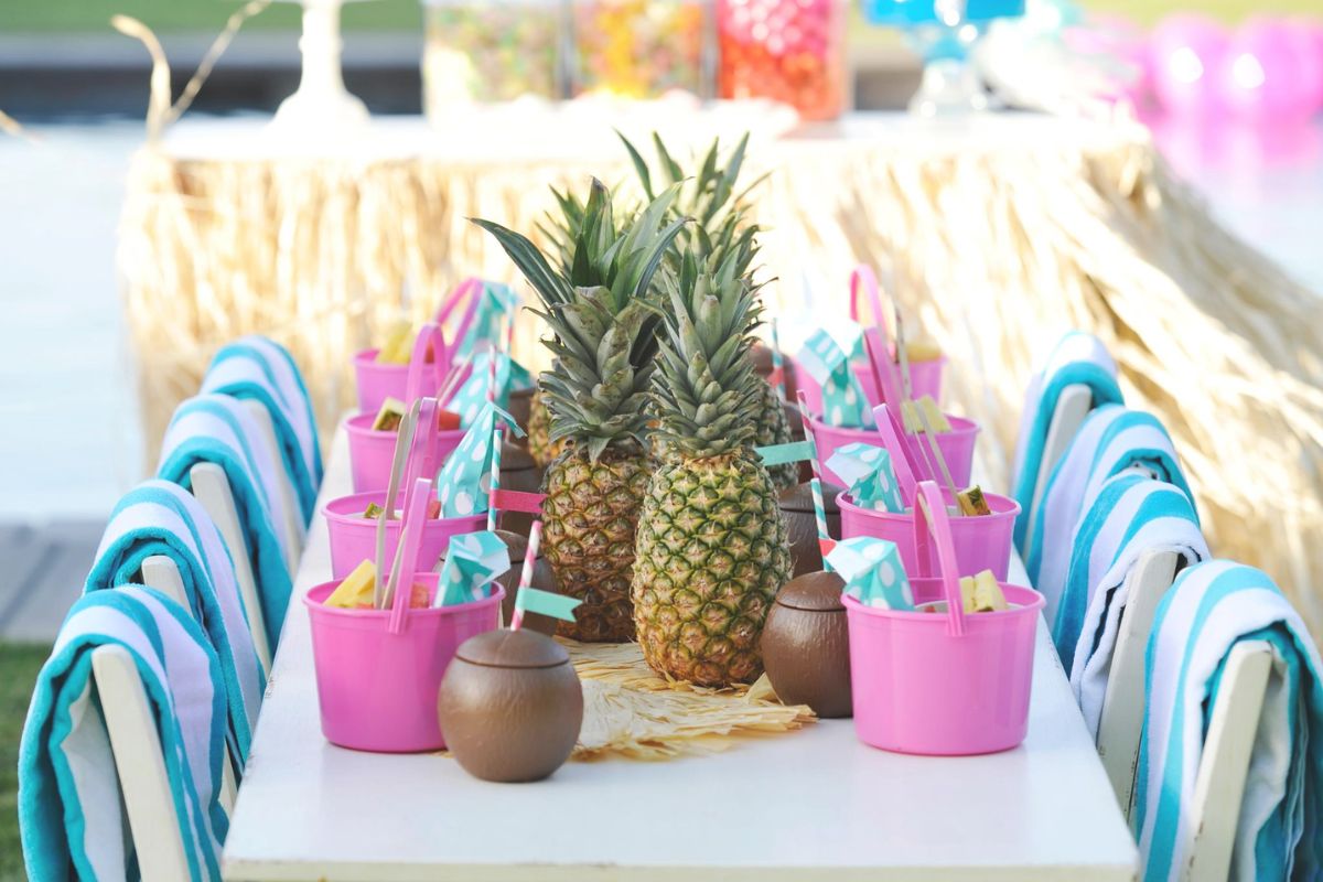 Tropical Paradise Pool Parry