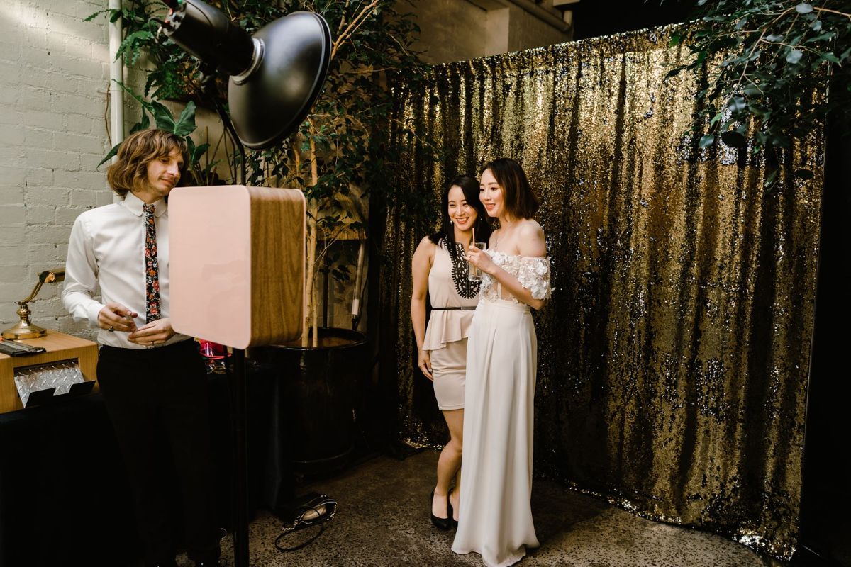 Photo Booth And Memory Lane Display 