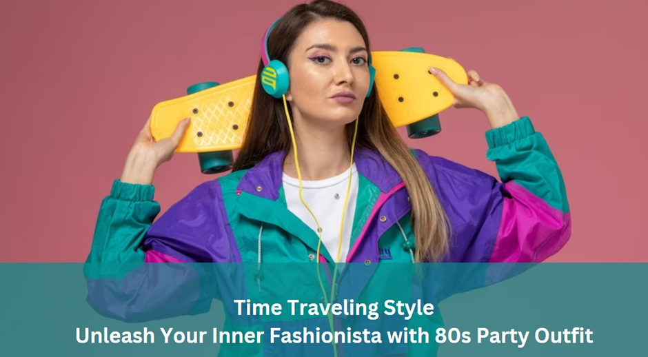 A woman wearing a colourful jacket while carrying a skateboard.