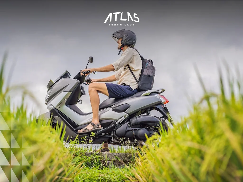 A tourist, Bali Island, safety