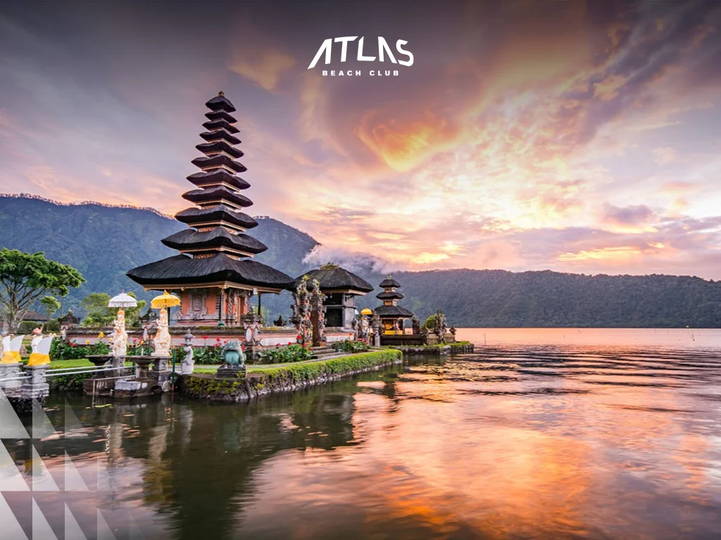 A stunning view of Bali, one of the popular holiday destinations in December.